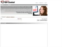 Tablet Screenshot of isv-central.com